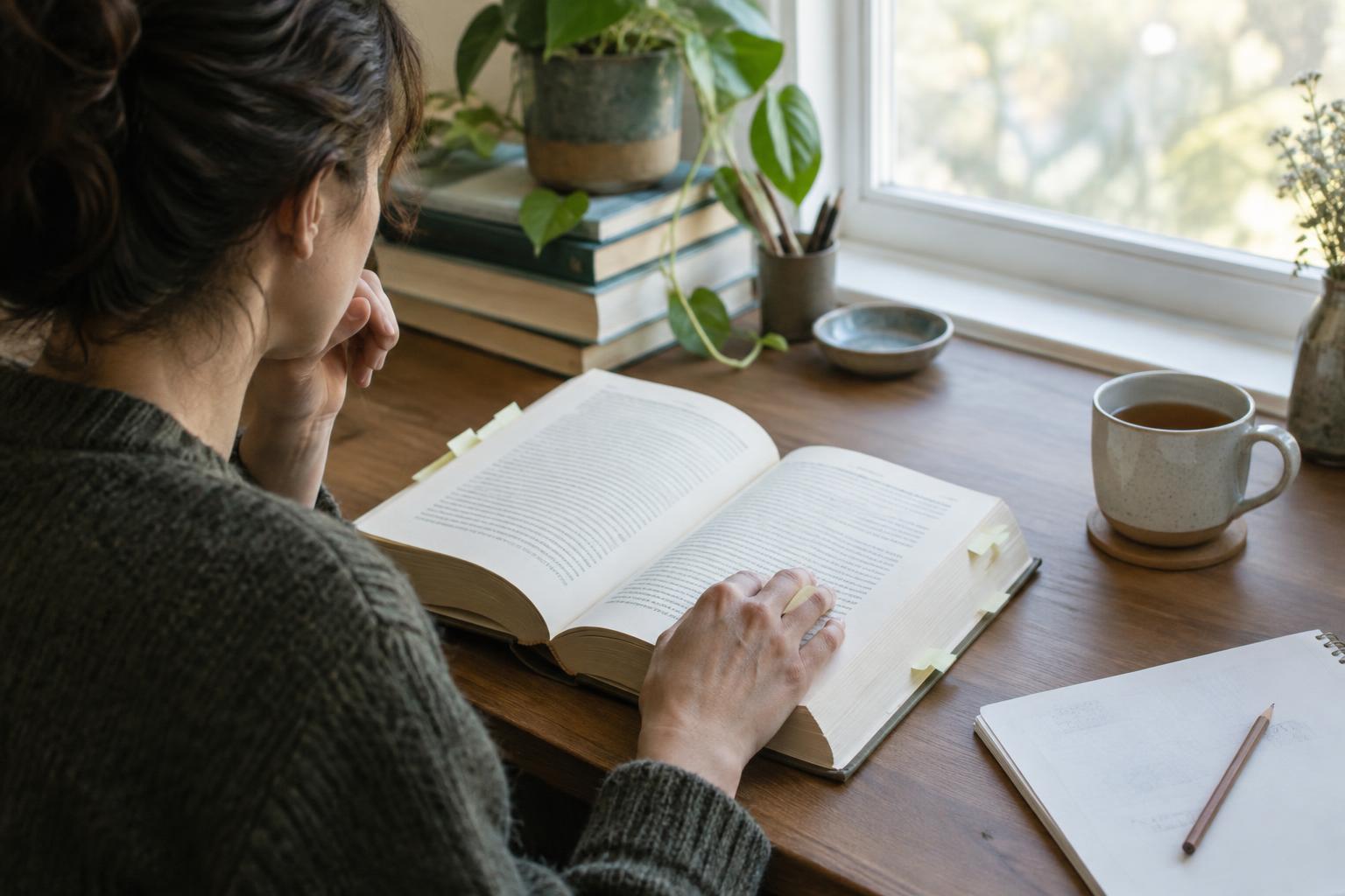 How to Read a Dense Book Without Understanding Every Page at Once