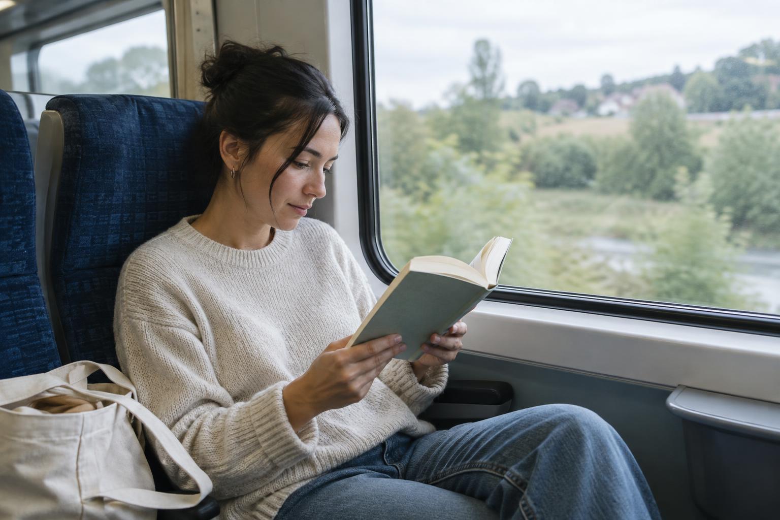 How to Make Room for Reading While Traveling or Commuting